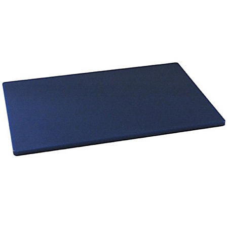 Winco Polyethylene Cutting Board, 1/2H x 12W x 18D, Blue