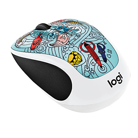 【送料込】 Logitech M325c Wireless Mouse Bae Bee Blue 910 005027 キーボード・マウス・入力機器