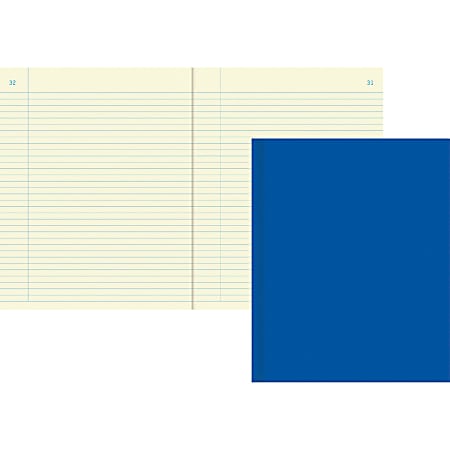 Rediform®Chemistry Notebook, 8 1/2" x 11", 60 Sheets, Narrow Ruled, Blue