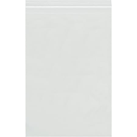 Partners Brand 4 Mil Reclosable Poly Bags, 5" x 8", Clear, Case Of 1000