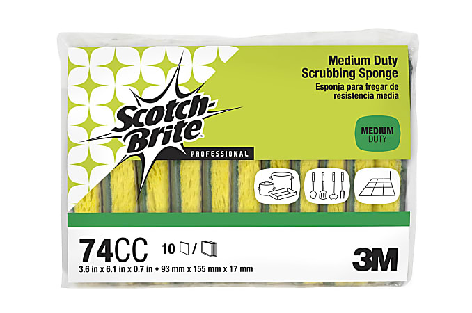 3M Green Stainless Steel Utensil Scrubber, For Dish Wash, Scotch Brite