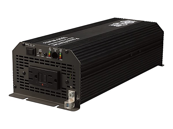 Tripp Lite Compact Inverter 1800W 12V DC to 120V AC 2 Outlets GFCI 5-15R - DC to AC power inverter - 12 V - 1.8 kW - output connectors: 2