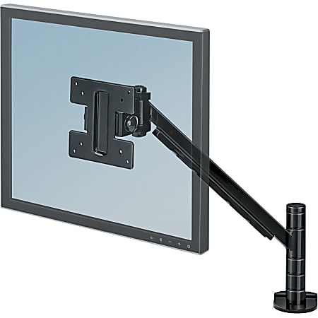 Fellowes® Designer Suites Flat Panel Monitor Arm, Black