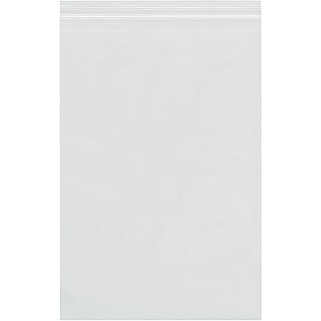 Partners Brand 2 Mil Reclosable Poly Bags, 9" x 12", Clear, Case Of 1000