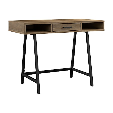 Bush Furniture Steele 40"W Writing Desk, Reclaimed Pine, Standard Delivery