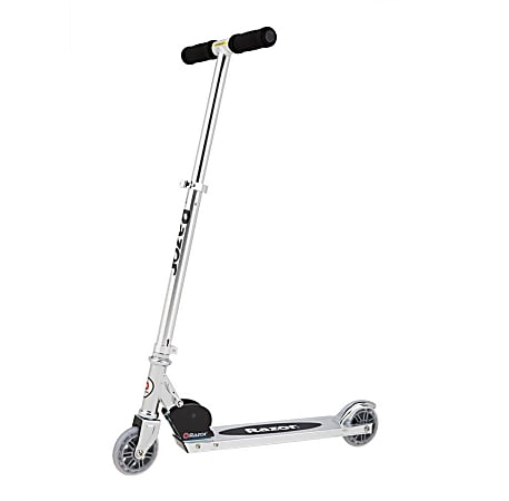 Razor A Scooter, 34"H x 13 1/2"W x 26"D, Clear