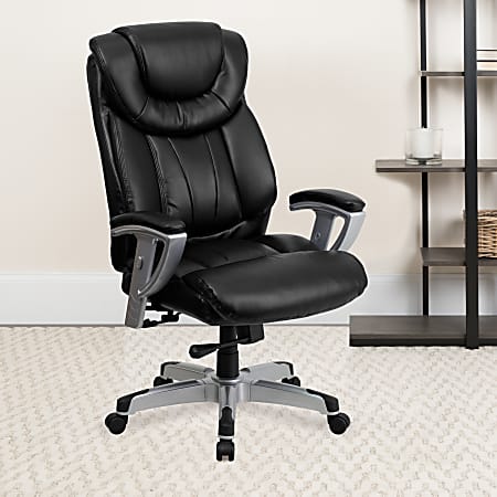 Flash Furniture Hercules Big Tall LeatherSoft Faux Leather Swivel