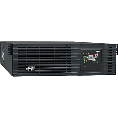 Tripp Lite UPS Smart Online 3000VA 2400W Rackmount 110V / 120V USB DB9 Hardwire 3URM - UPS - 24 A - AC 100/120 V - 2.4 kW - 3000 VA - RS-232, USB - 3U - 19"