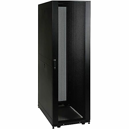 Eaton Tripp Lite Series 42U SmartRack Shallow-Depth Rack Enclosure Cabinet with doors & side panels, SR42UBSD