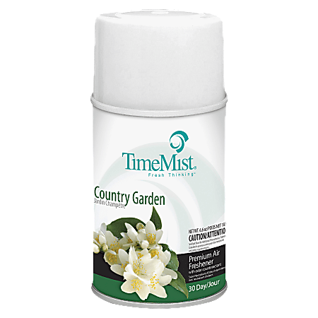 TimeMist® Premium Metered Air Freshener Refill, 6.6 Oz, Country Garden
