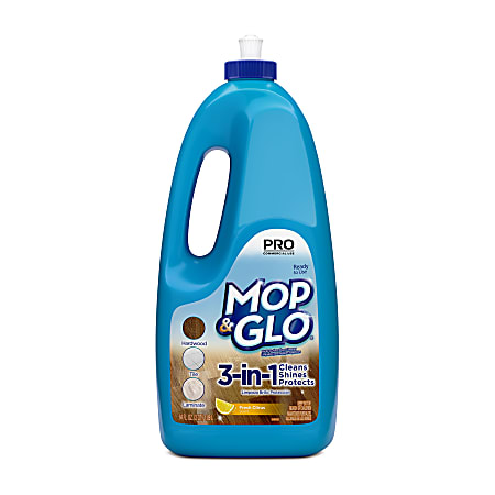 Professional Mop & Glo Triple Action Floor Shine Cleaner, 64 Oz Bottle