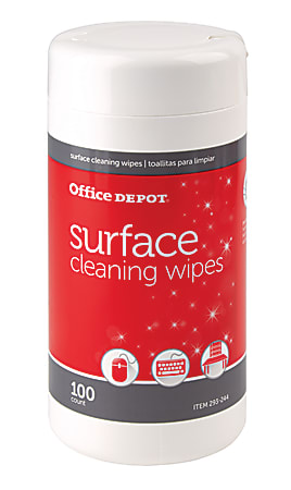 Office Depot Brand Surface Cleaning Wipes Pack Of 100