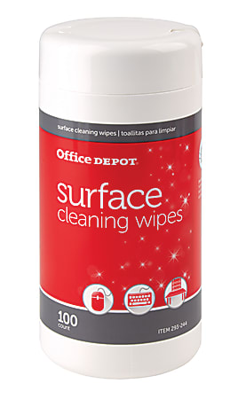 Office Depot® Brand Surface-Cleaning Wipes, Pack Of 100