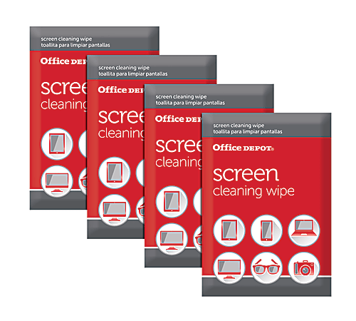 Office Depot® Brand Screen-Cleaning Wipes, Pack Of 24