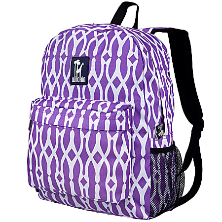Wildkin Crackerjack Laptop Backpack, Wishbone Purple