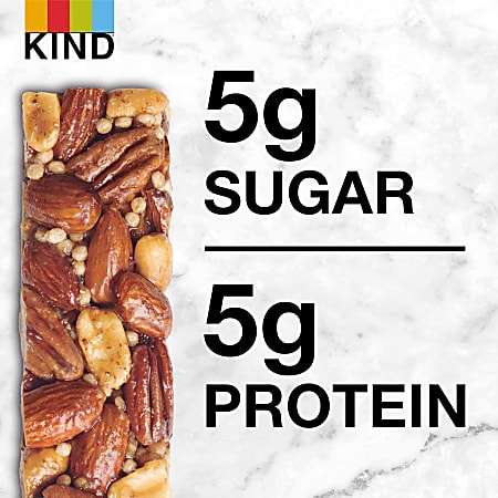 Nuts and Spices Bar, Maple Glazed Pecan and Sea Salt, 1.4 oz Bar, 12/Box