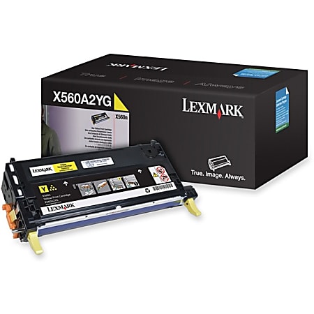 Lexmark™ X560A2YG Yellow Toner Cartridge