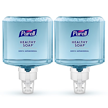 PURELL&reg; Brand HEALTHY SOAP&reg; 0.5% BAK Antimicrobial Foam ES8 Refill, Lightly Fragranced, 40.6 OZ, Pack of 2