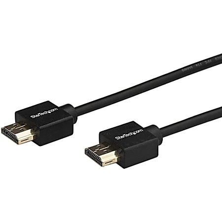 StarTech.com HDMI Cable With Gripping Connectors, 6'