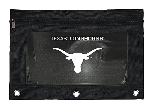 Markings by C.R. Gibson® Pencil Pouch, 9 7/8" x 7 1/2", Texas Longhorns