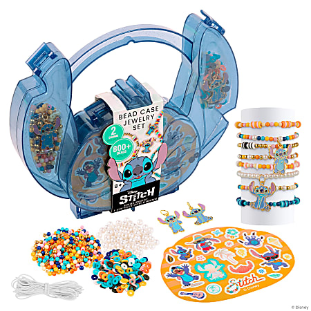 Fashion Angels Disney’s Stitch Bead Jewelry Craft Kit