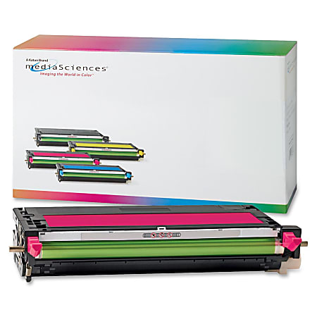 Media Sciences Remanufactured Toner Cartridge - Alternative for Xerox (106R01393) - Laser - High Yield - 5900 Pages - Magenta - 1 Each