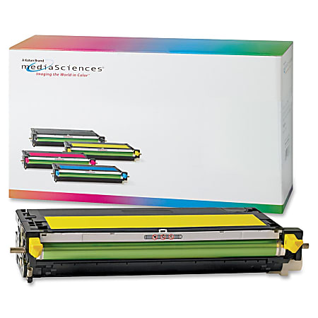 Media Sciences Remanufactured Toner Cartridge - Alternative for Xerox (106R01394) - Laser - High Yield - 5900 Pages - Yellow - 1 Each
