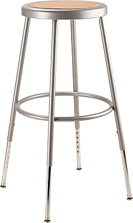 Task stools adjustable height top