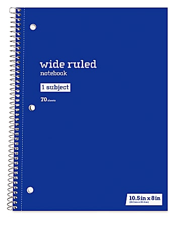 Just Basics® Wirebound Notebook, 8