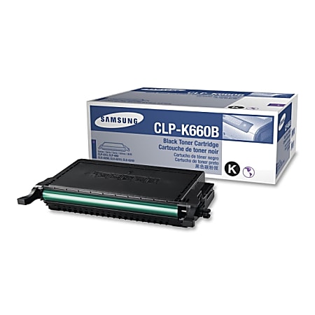 Samsung CLP-K660B Black Toner Cartridge