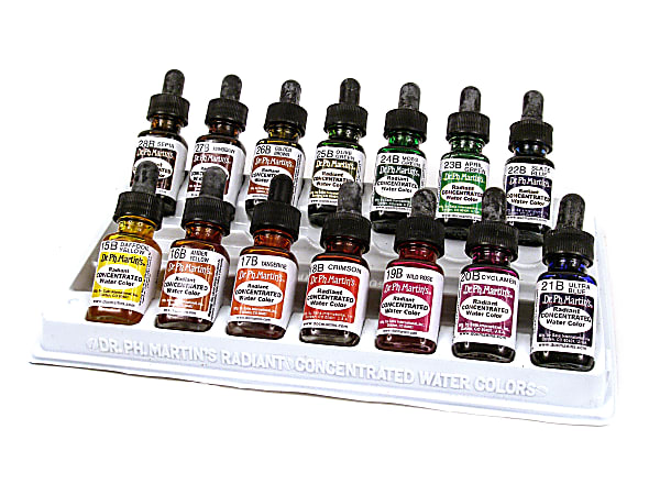 Dr. Ph. Martin's Radiant Concentrated Watercolor Set, Set B