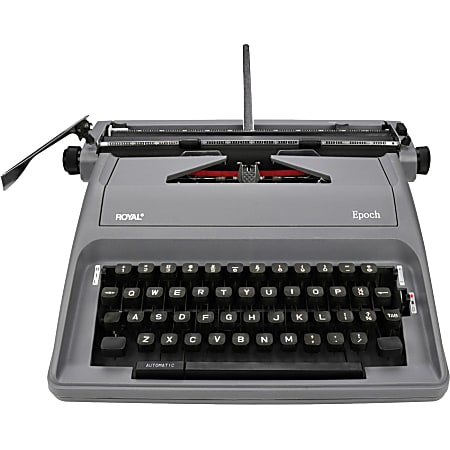 Royal Epoch 79103Y Manual Typewriter - 11.60" Print Width - Tab Position, Line Spacing