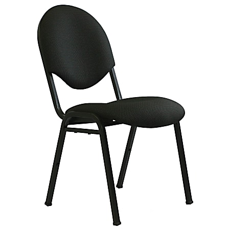 Office-Stor PLUS Stacking Banquet Chair, Black