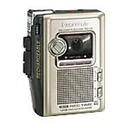Panasonic® RQ-L31P-S Standard Cassette Recorder, Without Charger/AC Adapter