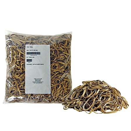 Alliance Rubber Postal Bands, Size #64, 3 1/2" x 1/4", 2,125 Per Pack