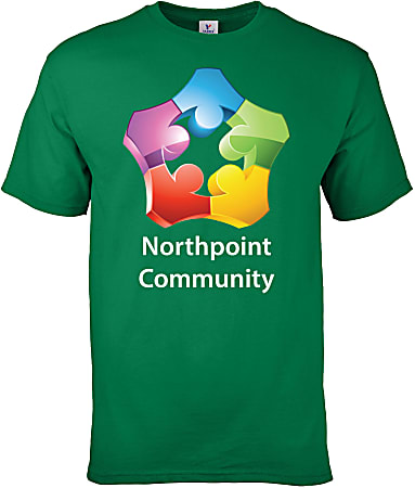 Custom Full Color 100percent Cotton T Shirt Office Depot
