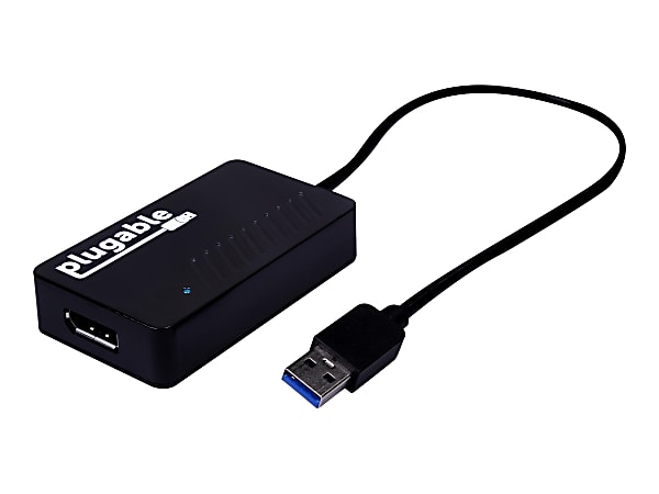 Plugable UGA-4KDP - External video adapter - DisplayLink DL-5500 - USB 3.0 - DisplayPort