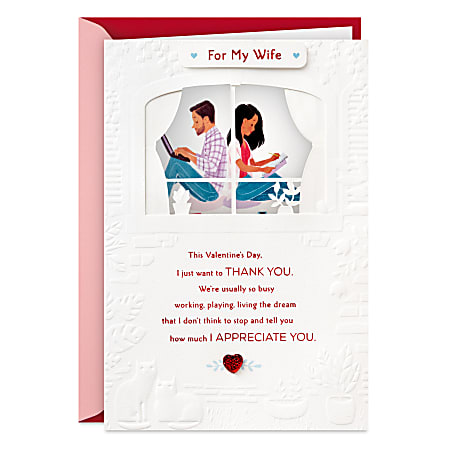 Hallmark Valentine's Day Card for Wife (I Appreciate You)