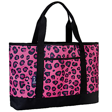 Wildkin Tote-All Bag, Pink Leopard