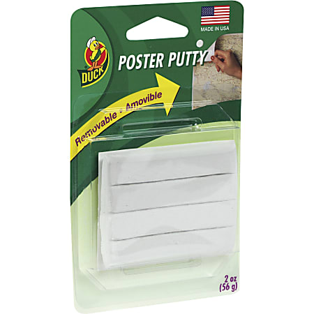 Henkel PTY 2 Mounting Putty White Pack of 4 - Office Depot