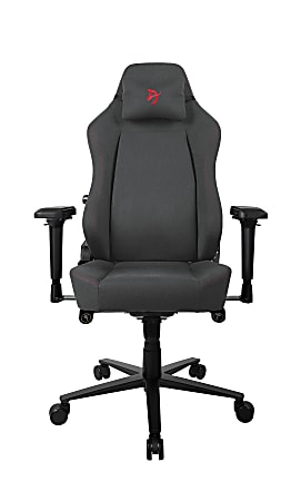 Arozzi Primo Premium Ergonomic Fabric High Back Gaming Chair Black