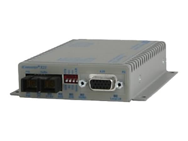 Omnitron Systems X.21 Serial to Fiber Media Converter