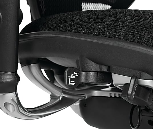 WorkPro Quantum 9000 Series Ergonomic MeshPremium Fabric Mid Back Office Chair BlackBlack BIFMA Compliant ODP Business Solutions