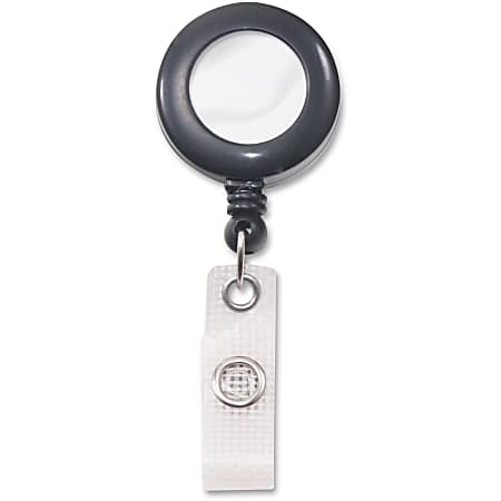 Advantus Deluxe Retractable ID Card Reel With Badge Holder 12 Box