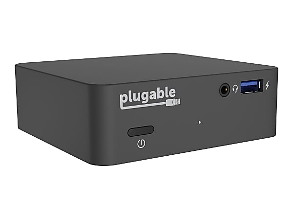 Plugable USB C Dock with 85W Charging includes VESA Mount - UDCAM
