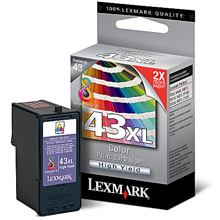 Lexmark™ 43 (18Y0143) Color Ink Cartridge