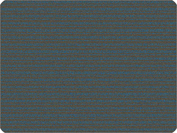 Carpets for Kids® KIDSoft™ Subtle Stripes Tonal Solid Rug, 6' x 9', Gray/Blue
