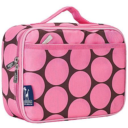 Wildkin Polyester Lunch Box, Big Dot Pink