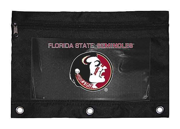 Markings by C.R. Gibson® Pencil Pouch, 9 7/8" x 7 1/2", Florida State Seminoles
