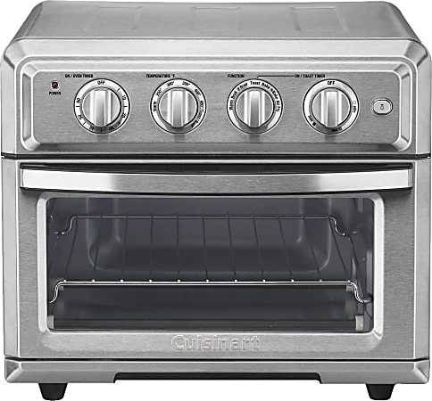 Cuisinart Air Fryer Toaster Oven Silver Office Depot